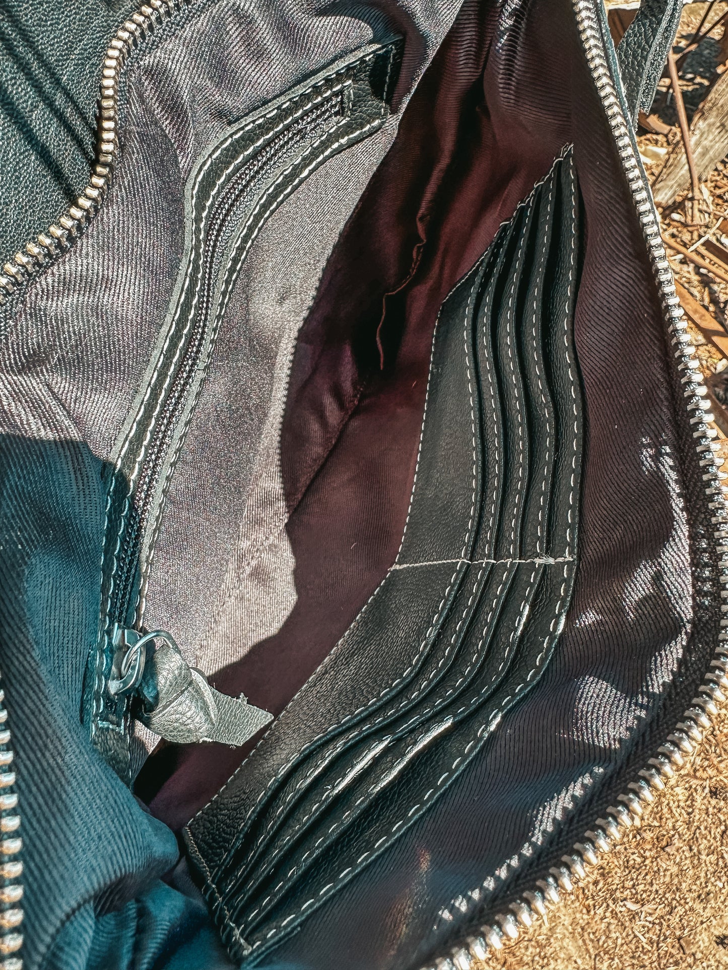 The Xia , a Haute Southern Hyde by Beth Marie Exclusive Cowhide Fringe Purse