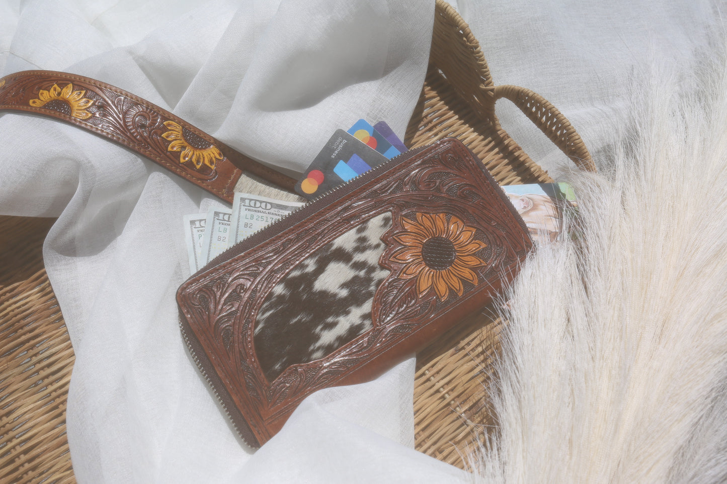 The Story Mae Wallet a Haute Southern Hyde Exclusive Design by Beth Marie