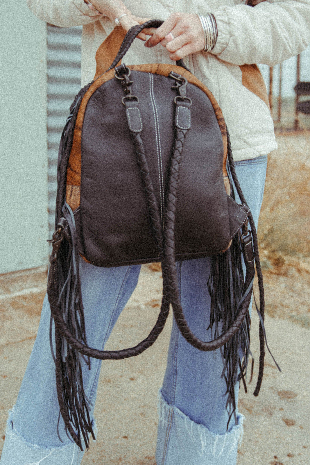 The Oaklee Backpack a Haute Southern Hyde by Beth Marie