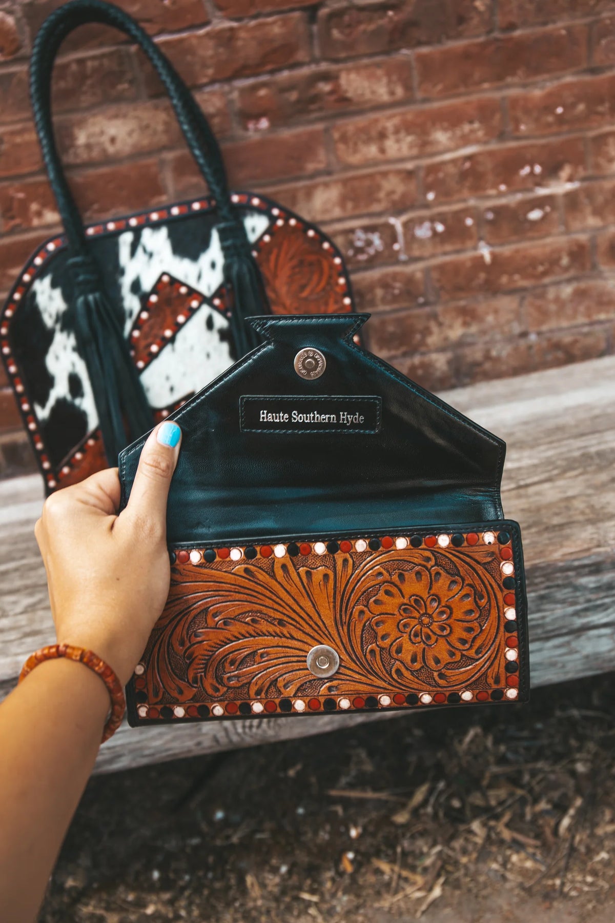 The Vegas Wild Card Wallet a Haute Southern Hyde By Beth Marie Exclusive