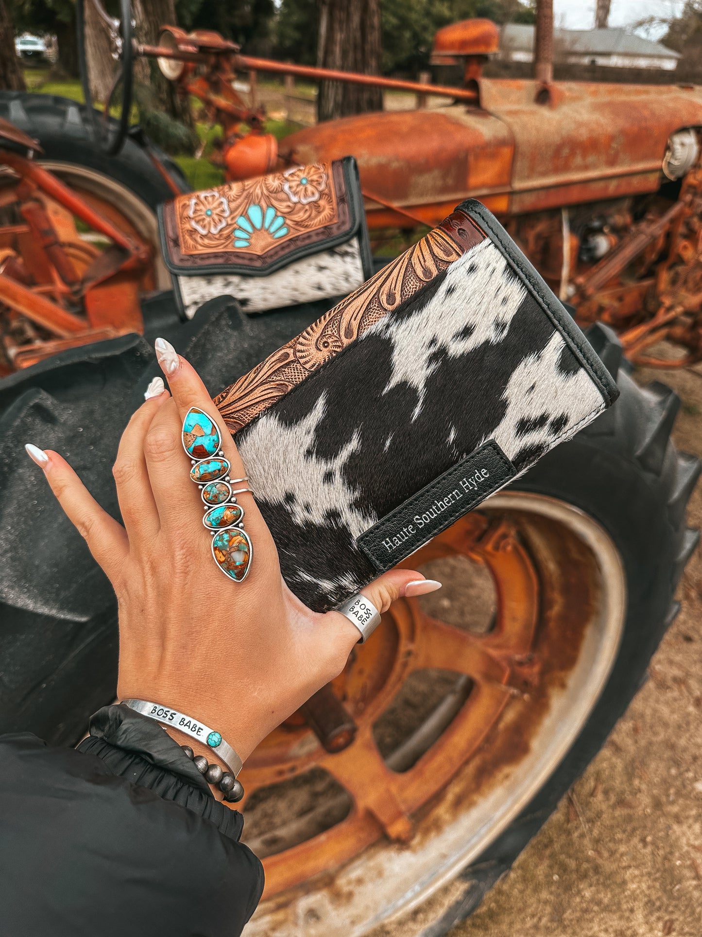 The Ace High Bonnie Wallet a Haute Southern Hyde by Beth Marie Exclusive