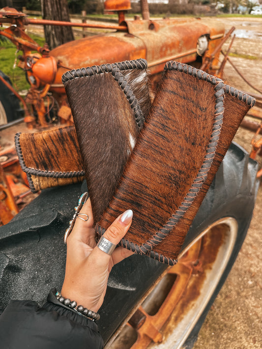 The Hazy Elva Wallet (Brown Leather) a Haute Southern Hyde By Beth Marie Exclusive