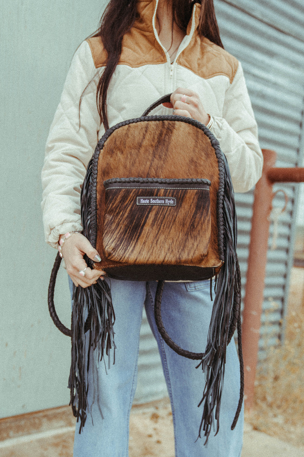 The Oaklee Backpack a Haute Southern Hyde by Beth Marie