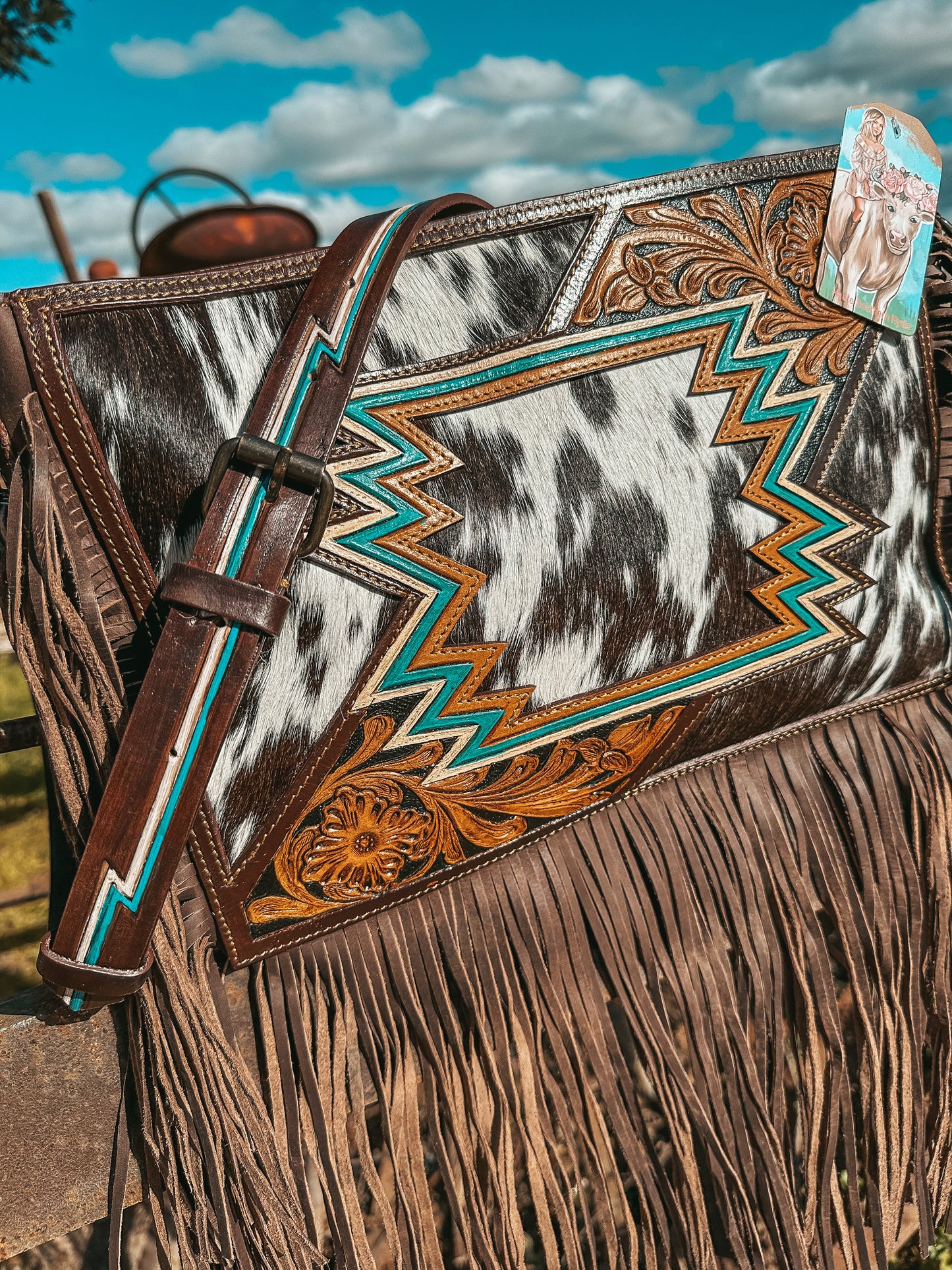 The Cowgirl Ziggy Purse a Haute Southern Hyde by Beth Marie Exclusive